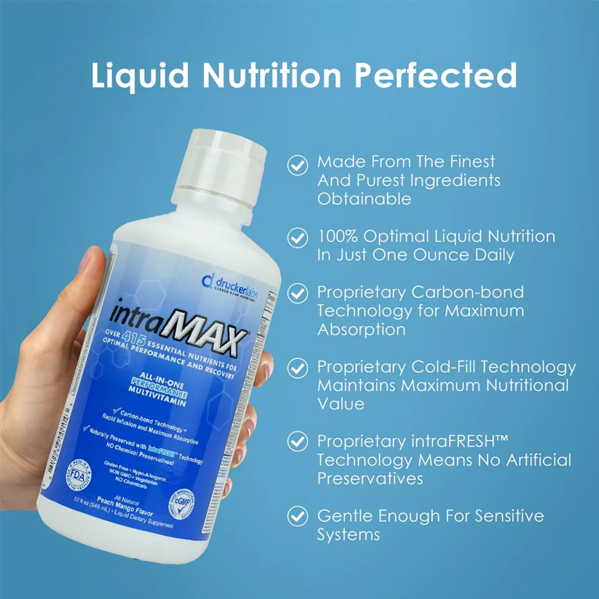 intraMAX® Natural Peach Mango Flavor